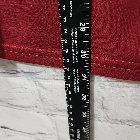 Rawlings Athletic Top Red Maroon Mens M Medium Long Sleeve Number 20 - Picture 10 of 12